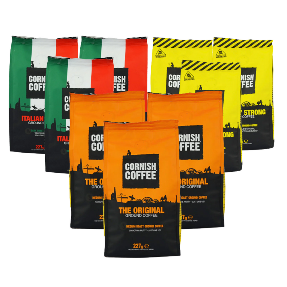 Cornish Ground Coffee - Year's Supply (18 Bags)