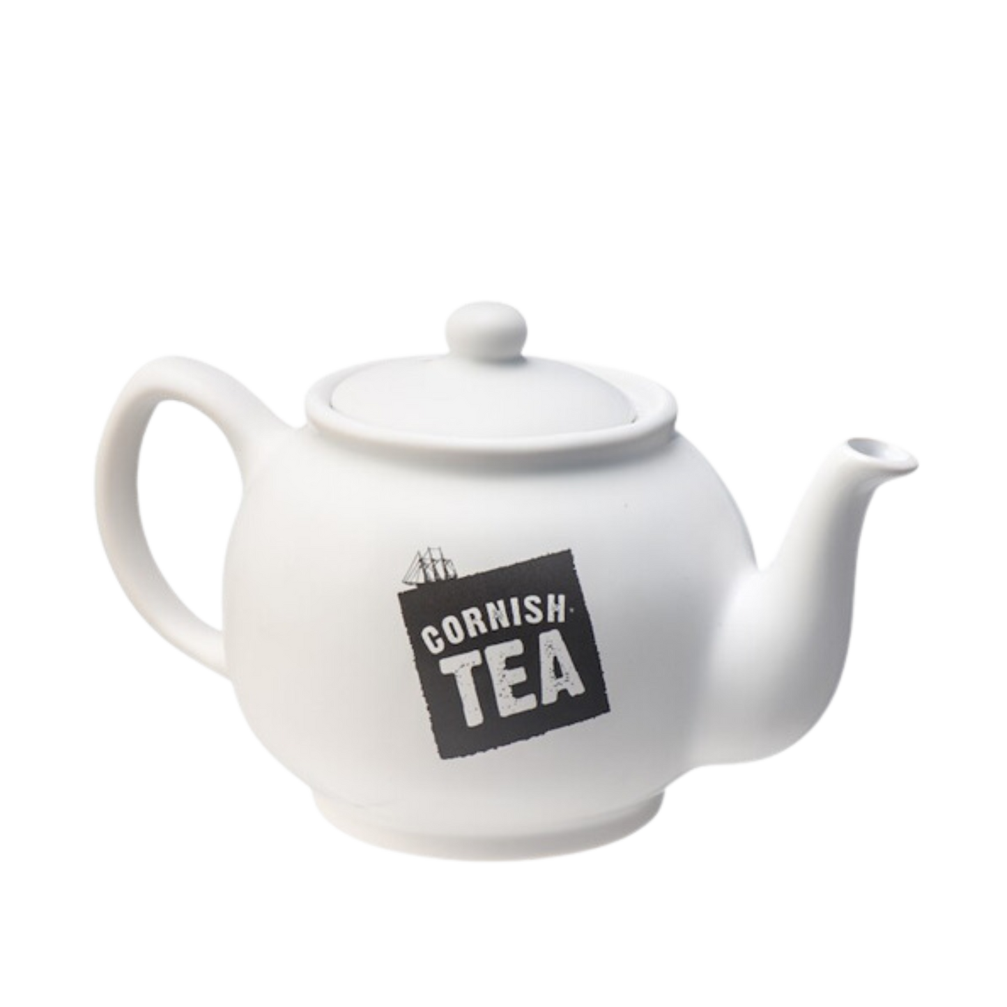 Cornish Tea 6 Cup Teapot - White