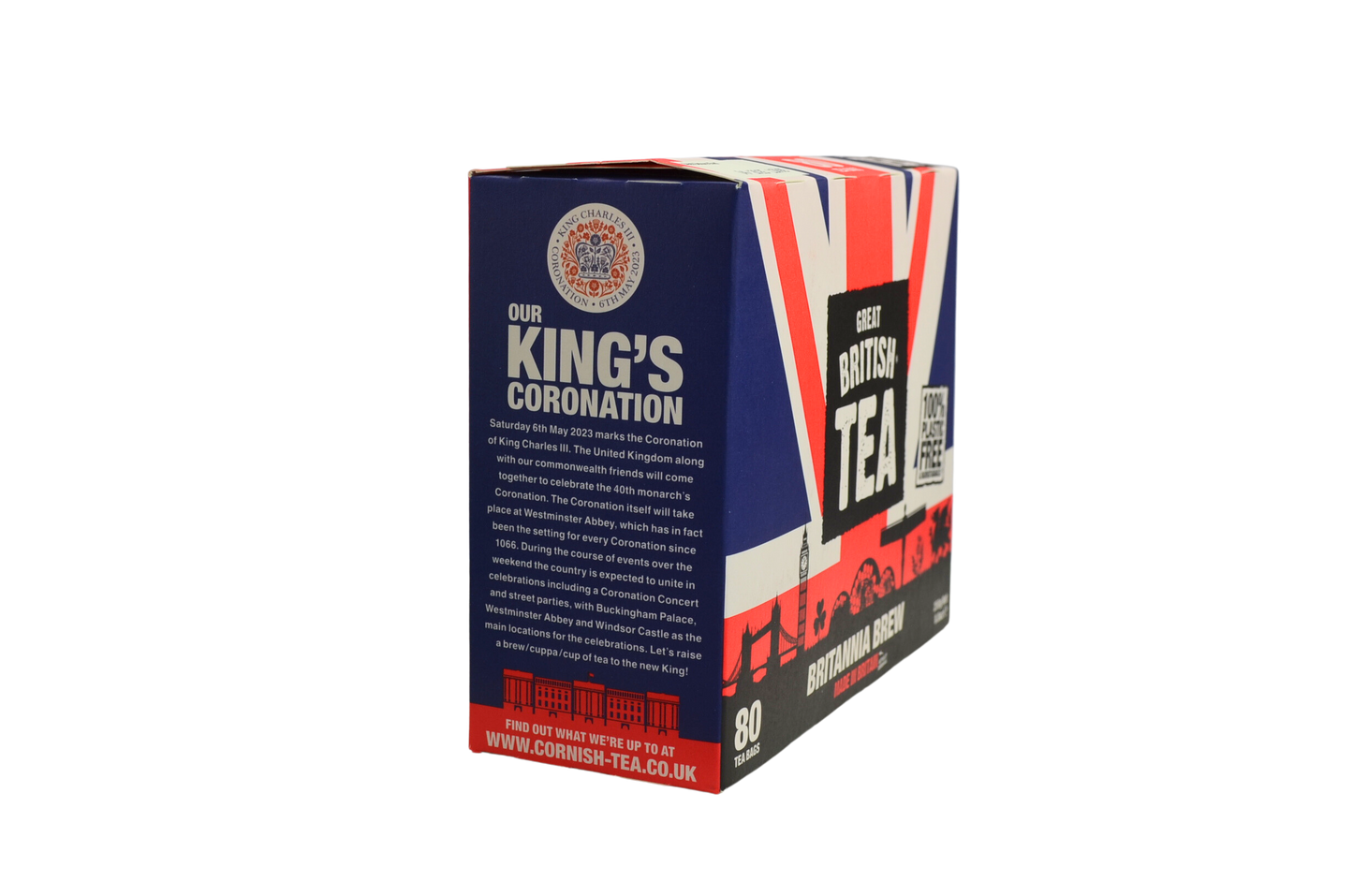 Great British Tea - Britannia Brew - 80 Tea Bags