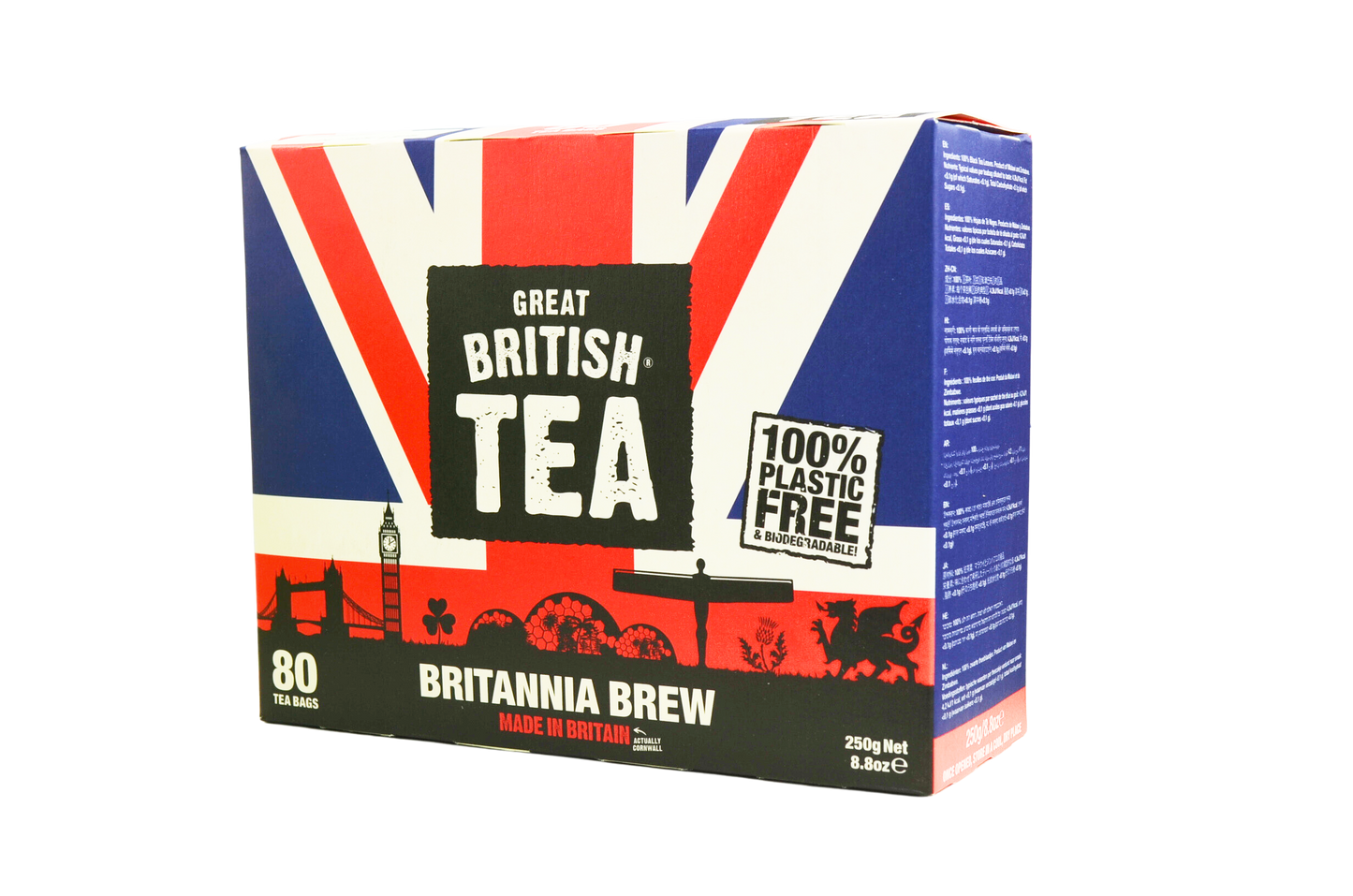 Great British Tea - Britannia Brew - 80 Tea Bags