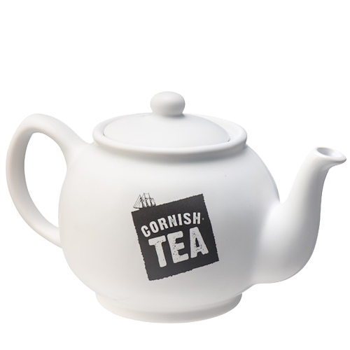 Cornish Tea 2 Cup Teapot - White